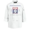 Eight Knot Button Chef Coat with Thermometer Pocket Thumbnail