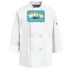 Eight Knot Button Chef Coat with Thermometer Pocket Thumbnail