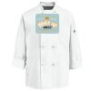 Eight Knot Button Chef Coat with Thermometer Pocket Thumbnail