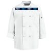 Eight Knot Button Chef Coat with Thermometer Pocket Thumbnail