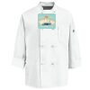 Eight Knot Button Chef Coat with Thermometer Pocket Thumbnail