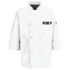 Button Chef Coat with Thermometer Pocket Thumbnail