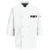 Button Chef Coat with Thermometer Pocket Thumbnail