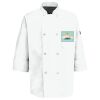 Button Chef Coat with Thermometer Pocket Thumbnail