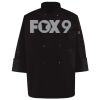 Ten Pearl Button Black Chef Coat Thumbnail